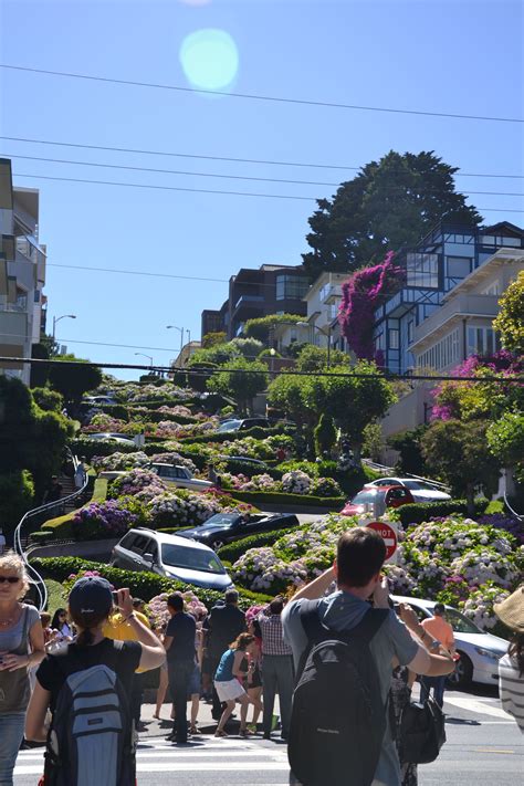 Lombard Street Most Beautiful, Beautiful Places, Lombard Street, Times Square, California, World ...