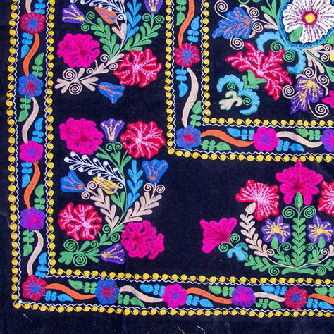 Uzbek Machine Embroidery Suzani From Thashkent / Uzbekistan 821 - Etsy