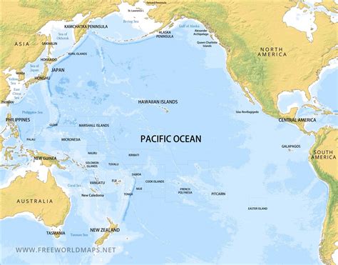 Map Of The Pacific - Map Of Zip Codes