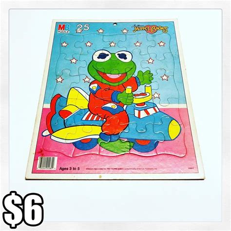 $6 - “1987 Muppet Babies Puzzle” | SnapWidget