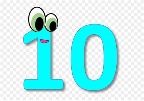 Number 10 Clipart - Ten Clipart - Png Download in 2020 | Clip art, Scrapbook clipart, Free clip art