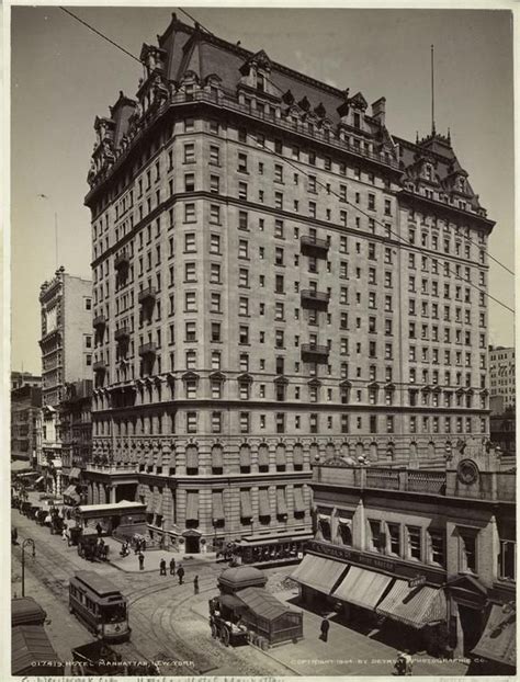 Hotel Manhattan 1904 | New york city buildings, Manhattan hotels ...