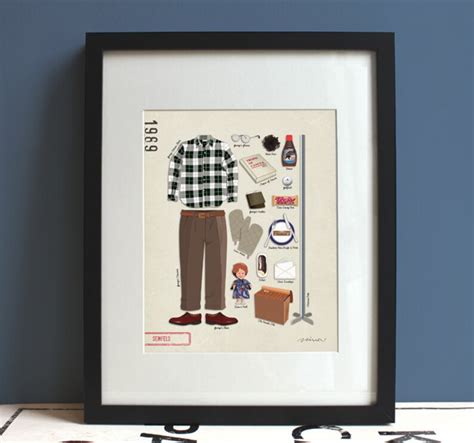 Seinfeld 1989 George Costanza TV Poster Art Print | Etsy