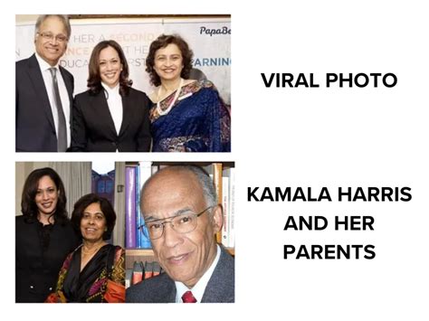 Photo does not show Kamala Harris with her parents