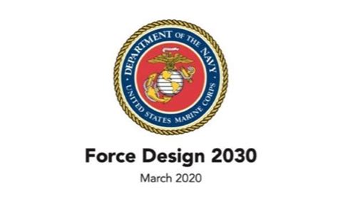 SNAFU!: We can read it for ourselves. USMC FORCE DESIGN 2030.