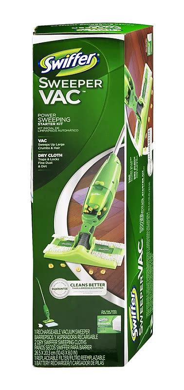 Swiffer Sweeper + Vac Starter Kit - Shop Cleaning Tools at H-E-B