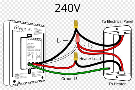 Diagrama de cableado termostato cables eléctricos y cable, cableado, ángulo, texto, cable de ...