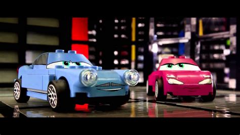 CARS 2 movie trailer recreated entirely of LEGO Brick! - YouTube