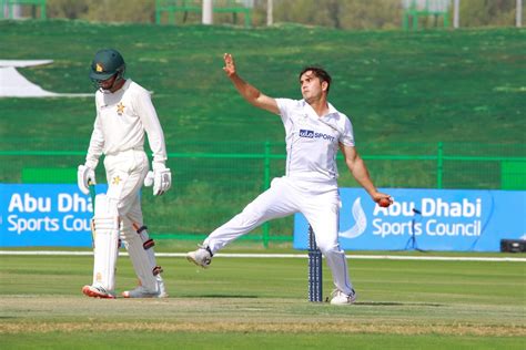 Amir Hamza sends one down | ESPNcricinfo.com