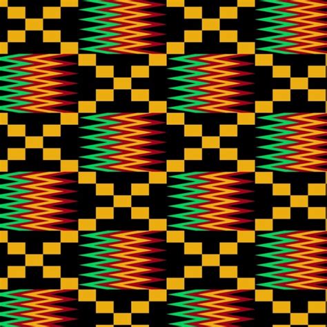 Kwanza Kente Cloth 22 Pattern