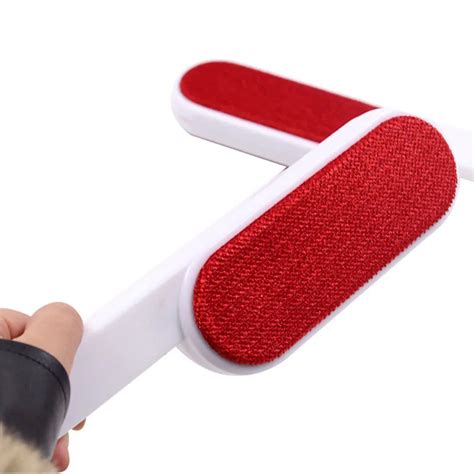Aliexpress.com : Buy Pet Dog Cat Hair Remover Brush Double Sided Lint Remover Brush Velour ...