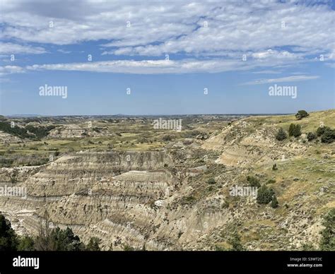 North Dakota Badlands Stock Photo - Alamy