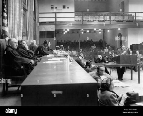 Judges at ig farben trial hi-res stock photography and images - Alamy