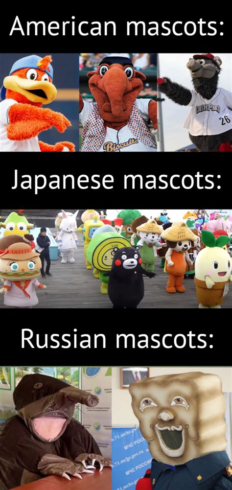 Cute russian mascot : r/memes