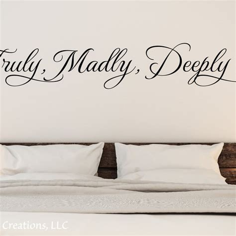 Truly Madly Deeply - Etsy