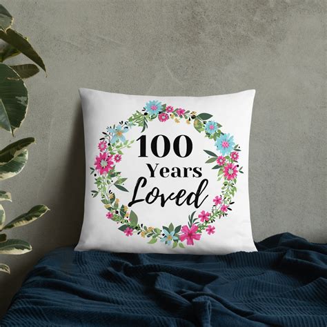 100th Birthday Gift 100th Birthday Gifts for Women 100 Years - Etsy