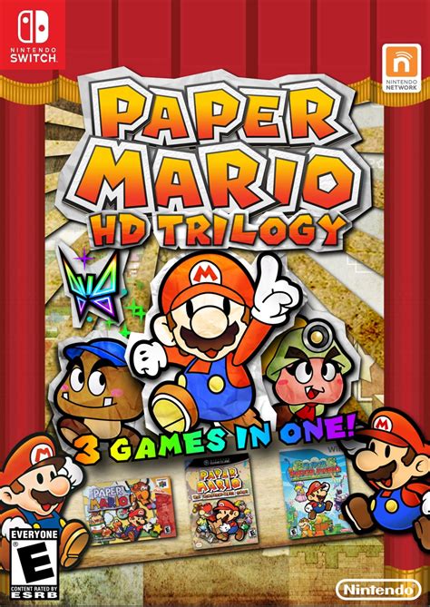 Paper Mario On Switch - Anime Wallpaper HD