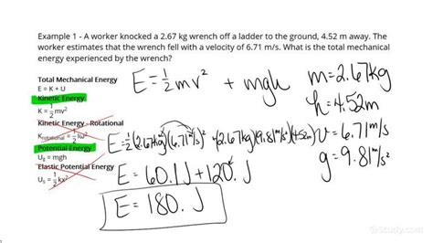 Energy Formula Physics