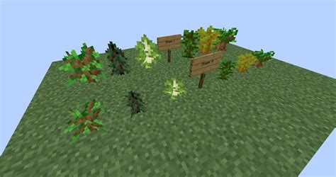 ZeffyEdits: Visual Sapling Growth Minecraft Texture Pack