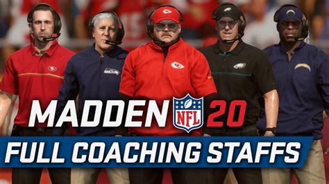 Madden 20 Franchise Mode Wishlist | Full Coaching Staffs - YouTube