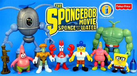 Imaginext The SpongeBob Movie Sponge Out of Water Fisher-Price Unboxing Set 2 Nickelodeon - YouTube