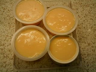 Orange flavour milk jelly 05 | Pour into ramekins, bowls, di… | Flickr