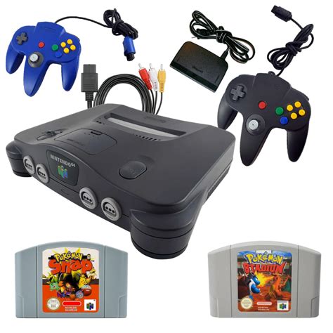 Nintendo 64 (N64) Console: Pokemon Bundle - Retro vGames