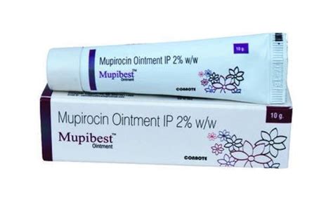 Mupirocin 2% W/w Antibiotic Ointment Application: Hospital at Best Price in Ahmedabad | Connote ...