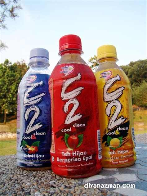 How to drink C2 Green Tea drinks… | diyanazman.com