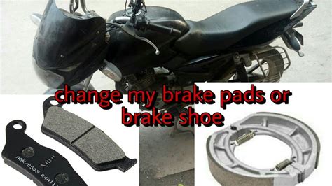 How to change #brake #pads or brake #shoe 😉 - YouTube