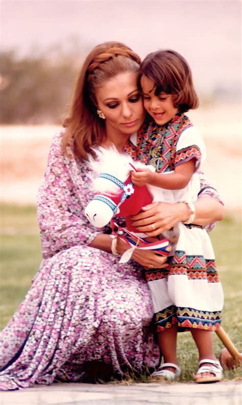 Princess Leila Pahlavi - Queen Farah Pahlavi