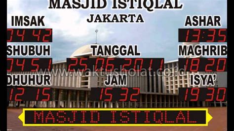 Adzan Maghrib Hari Ini : ADZAN MAGHRIB TRANS TV TERBARU - YouTube - Jadwal sholat hari ini 20 ...