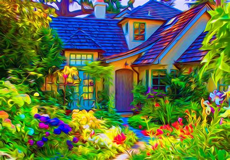 Colorful Garden Meltdown Photograph by Ron Fleishman