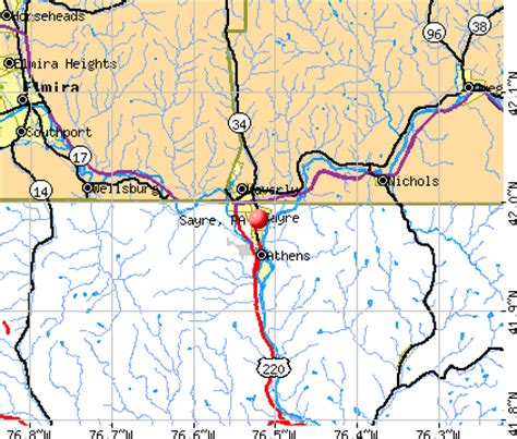 Sayre, Pennsylvania (PA 18840) profile: population, maps, real estate ...