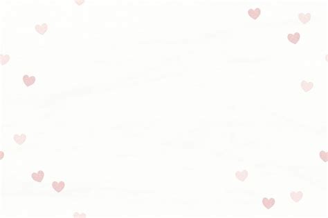 Beige background with pink shimmery hearts pattern | free image by ...