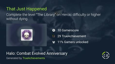 That Just Happened achievement in Halo: Combat Evolved Anniversary