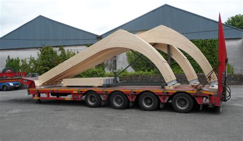 Glulam Curved Beams | Cork | Ireland | UK | Cedarlan | Timber Structures