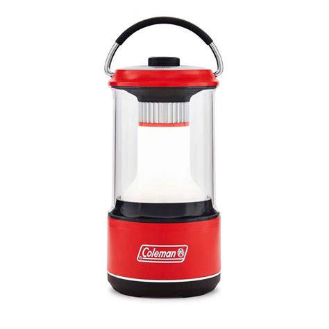 Coleman 600 Lumen LED Lantern with BatteryGuard - Red - Red | Sportsman's Warehouse