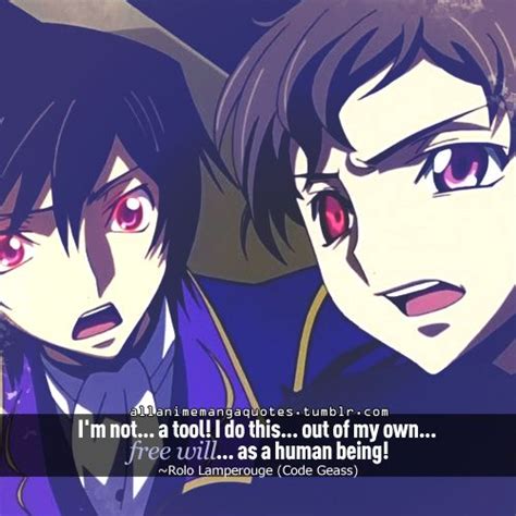 17 Best images about Code Geass Quotes on Pinterest | Change the worlds ...