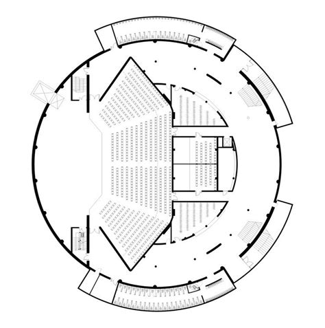 Sala de conciertos Palanga / Uostamiescio projektas | Auditorium plan ...