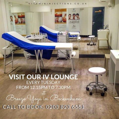 Hello from our IV lounge at Breeze Yoga in Beckenham! We’re at Breeze ...