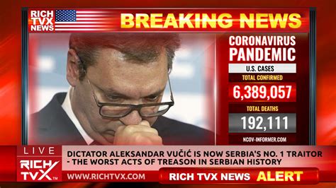 Dictator Aleksandar Vučić Is Now Serbia's No. 1 Traitor