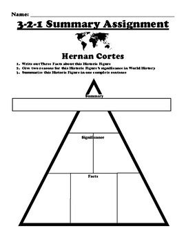 Hernan Cortes Worksheet Packet (26 Assignments) by BAC Education