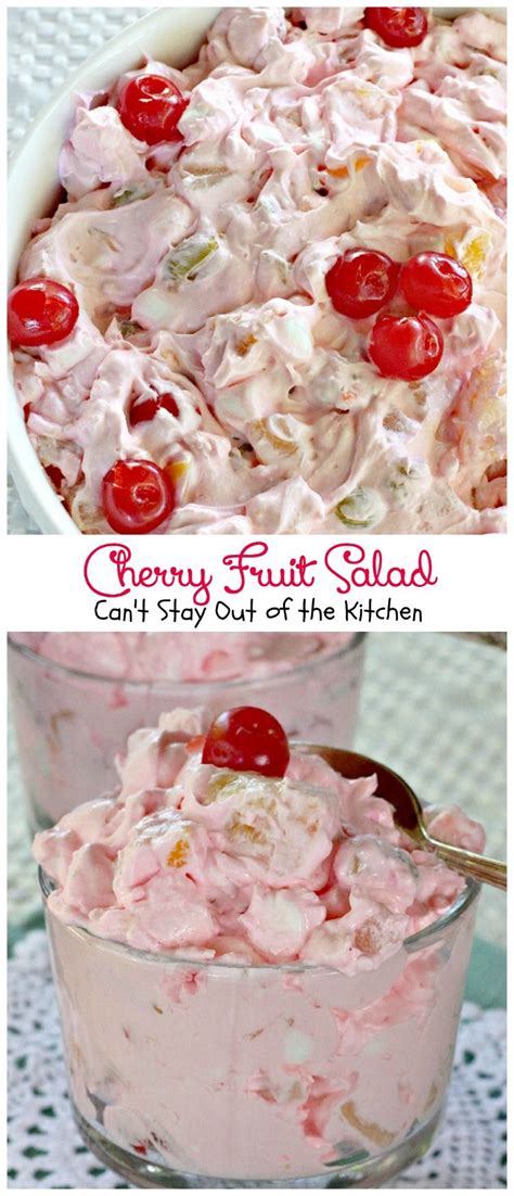 Cherry Fruit Salad | Recipe | Dessert salads, Fruit dishes, Fruit salad ...