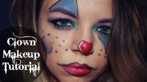 Easy Clown Makeup Tutorial - YouTube