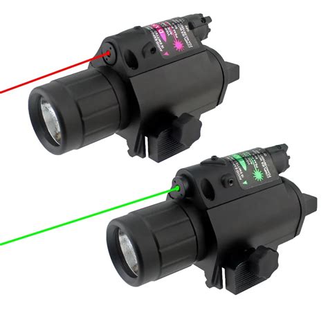 Aliexpress.com : Buy Tactical Green Laser or Red Laser Sight with 200 Lumen Flashlight Combo ...