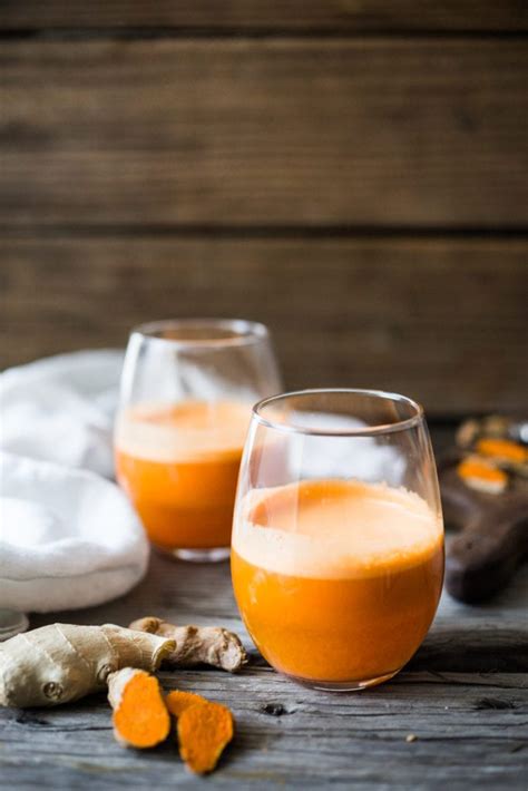 Carrot Juice with Turmeric and Ginger | Feasting At Home