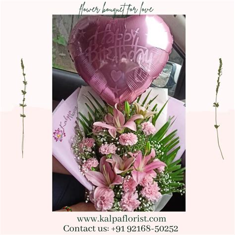 Romantic Flower Bouquet For Love ( Florist Near Me Delivery ) – Kalpa ...