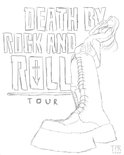 Death By Rock and Roll Tour - Poster :: Behance