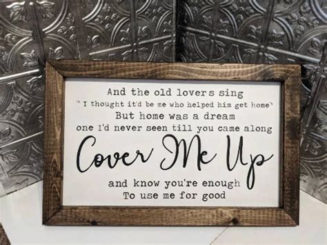 Country Song/ Song Lyrics/ Framed Wall Art/farmhouse - Etsy